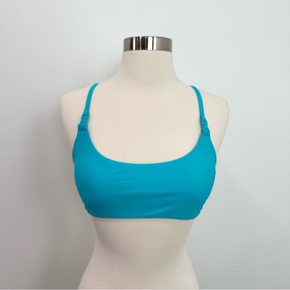 Andie Swim Cross Over Back Bikini Top size small